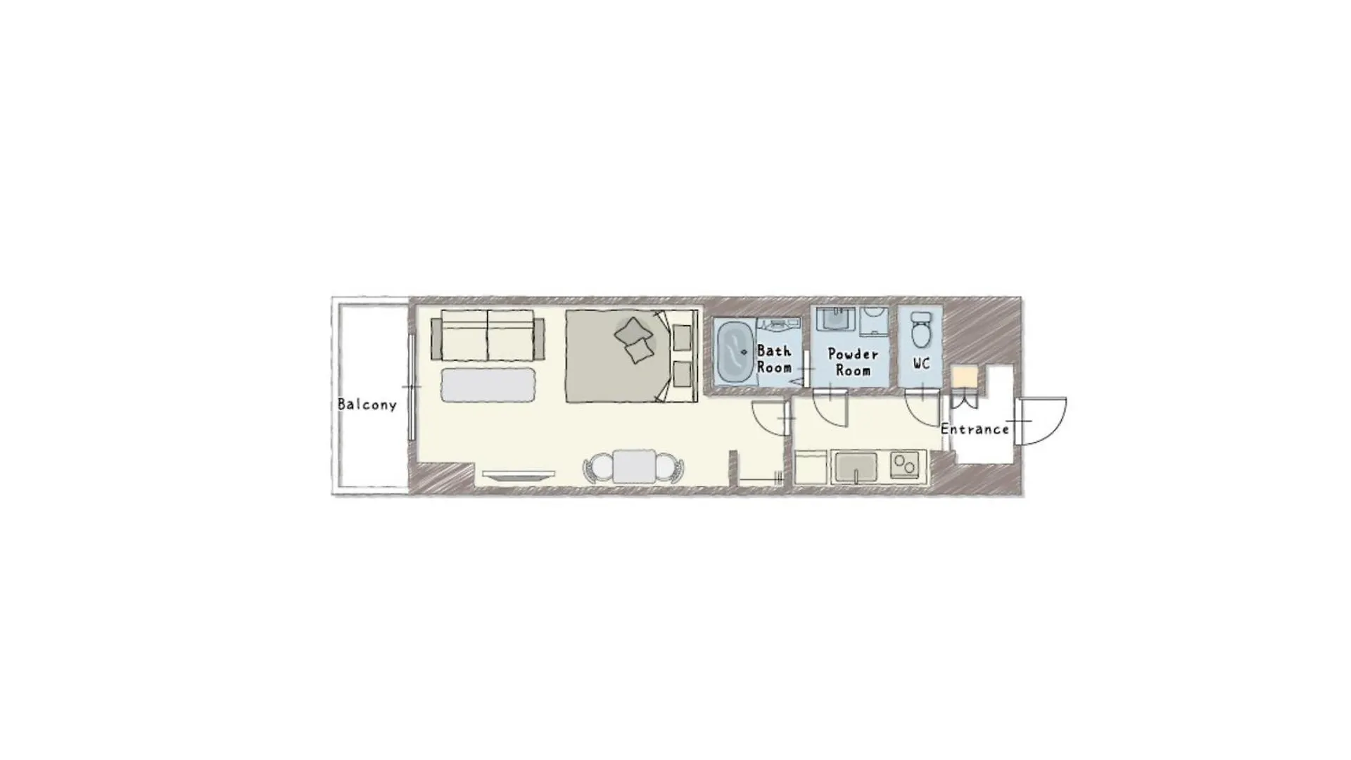 Hotel Abitare Namba West Osaka 0*,  Japan